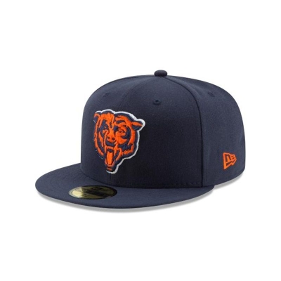 Chicago Bears Gorra | New Era NFL Basic 59fifty Fitted Cap Mexico - Azules